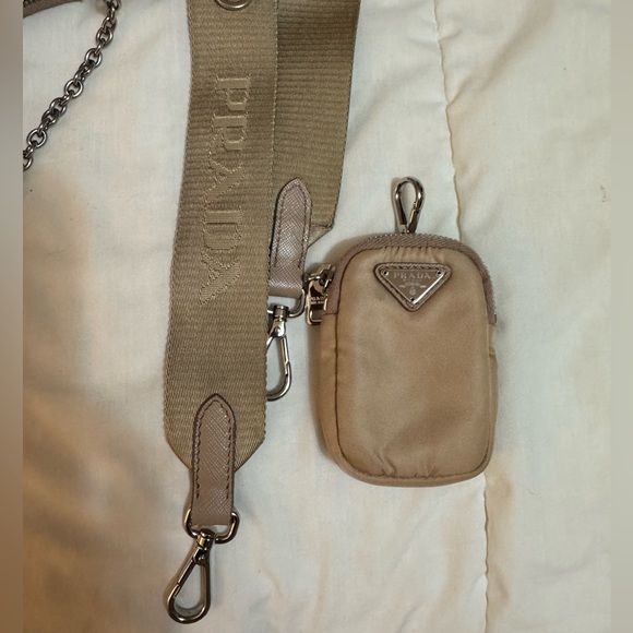 Prada Re-edition Nylon Crossbody bag, 2020, Desert beige color - Picture 7 of 13